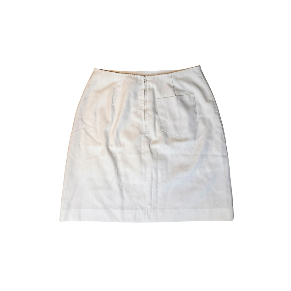 White Vintage Appliqué Tennis Skort Size S - Picture 5 of 10